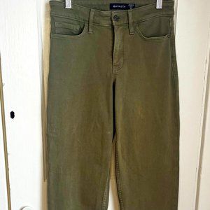 Athleta Green Pants Sz 4 Straight Cropped